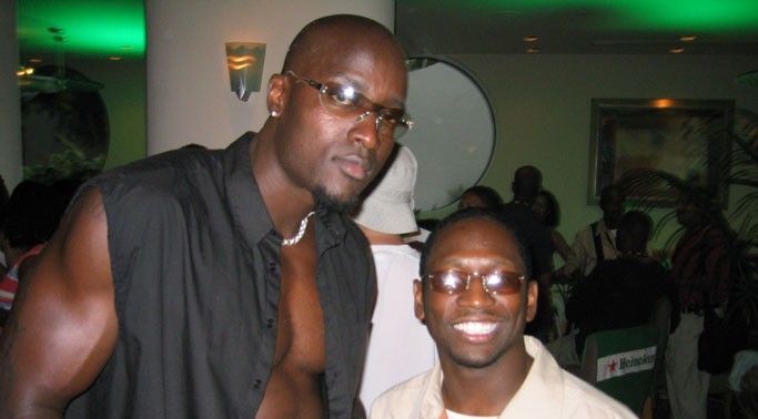 With comedian/actor Guy Torry