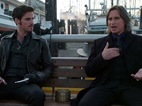 Still of Robert Carlyle and Colin O'Donoghue in Once Upon a Time (2011)