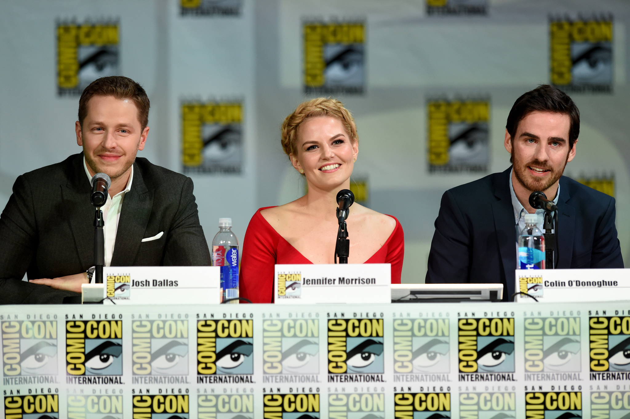 Jennifer Morrison, Colin O'Donoghue and Josh Dallas at event of Once Upon a Time (2011)