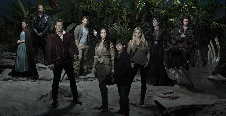 Still of Robert Carlyle, Emilie de Ravin, Ginnifer Goodwin, Jennifer Morrison, Lana Parrilla, Colin O'Donoghue, Michael Raymond-James, Neal Cassidy and Josh Dallas in Once Upon a Time (2011)
