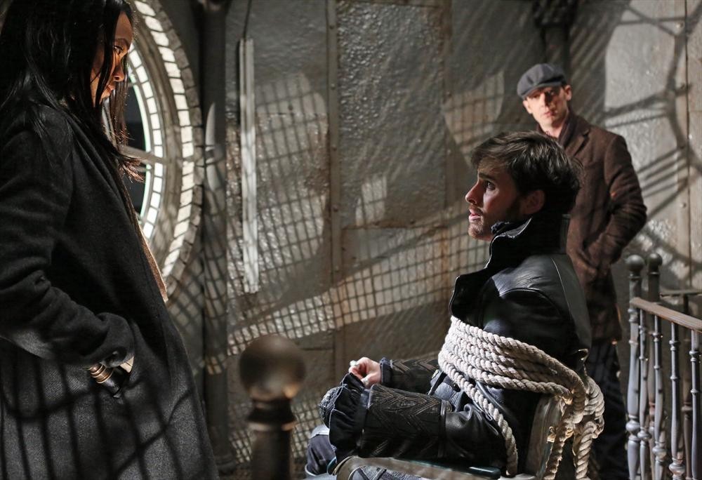 Still of Ethan Embry, Colin O'Donoghue and Sonequa Martin-Green in Once Upon a Time (2011)