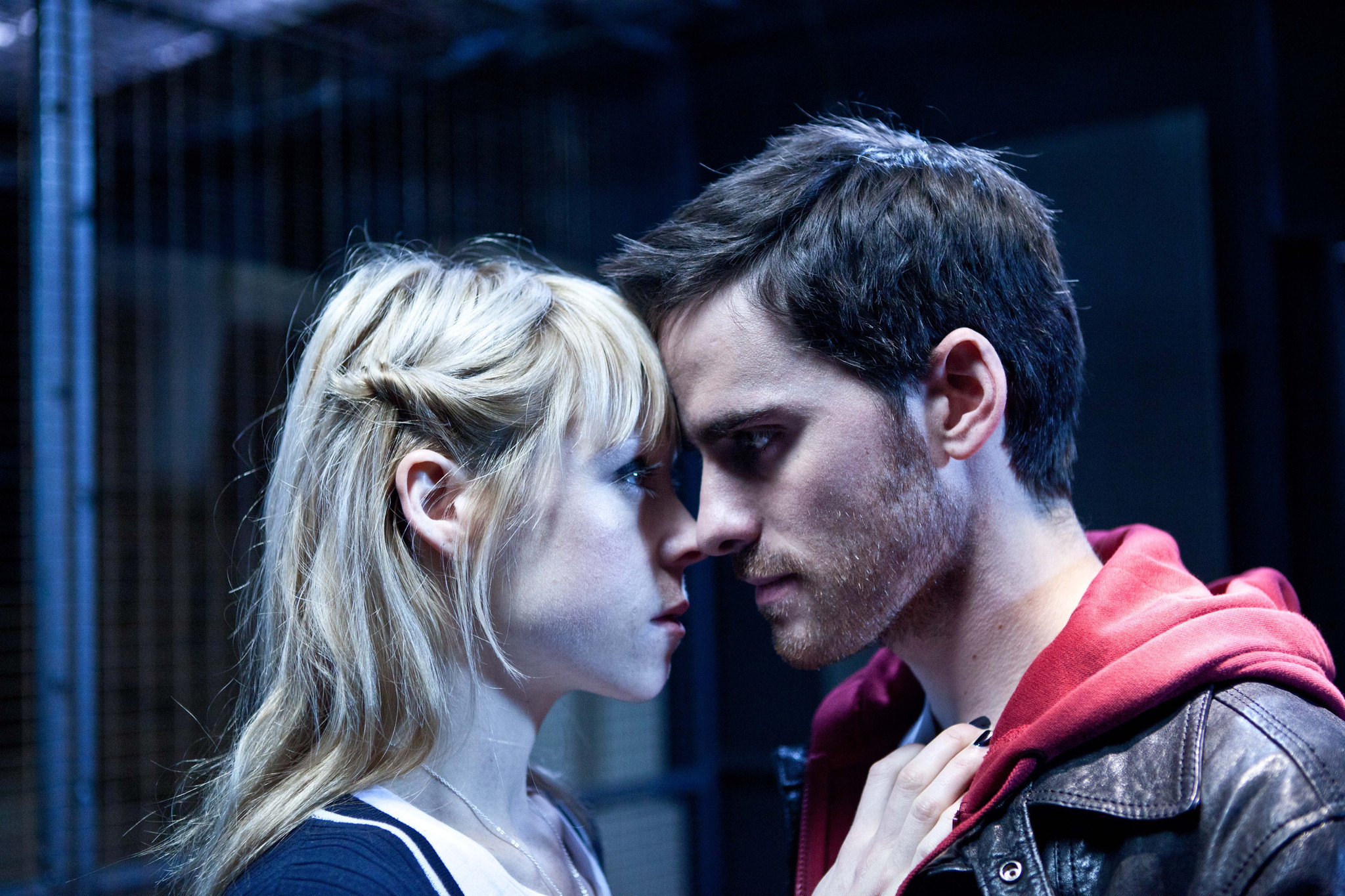 Still of Colin O'Donoghue and Antonia Campbell-Hughes in Storage 24 (2012)