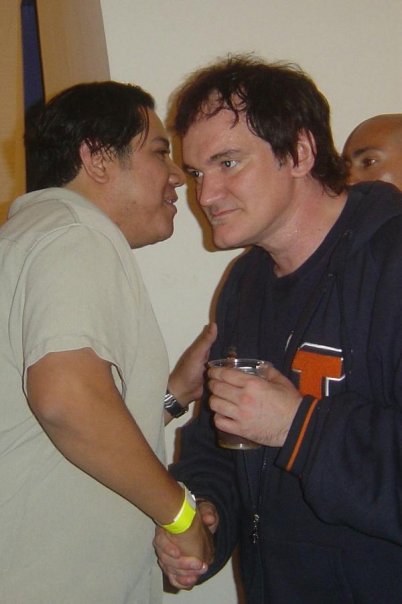 Xavier Ramirez and Quentin Tarantino