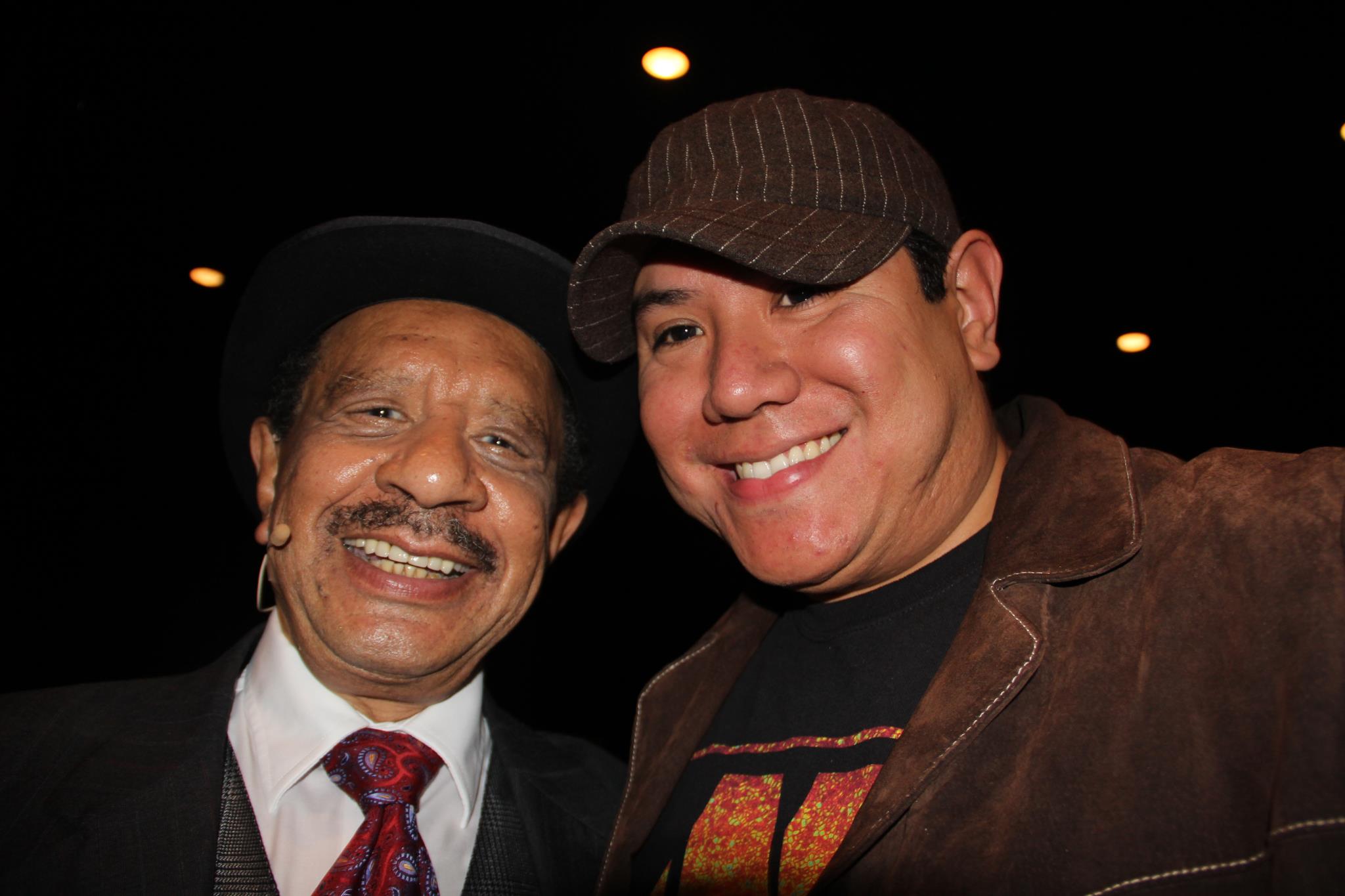 Xavier Ramirez and George Jefferson aka Sherman Hemsley!