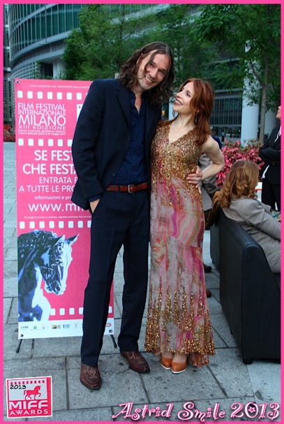 Thomas Simon, nominee for Best Music & Jillie Simon at the Milan International Film Festival