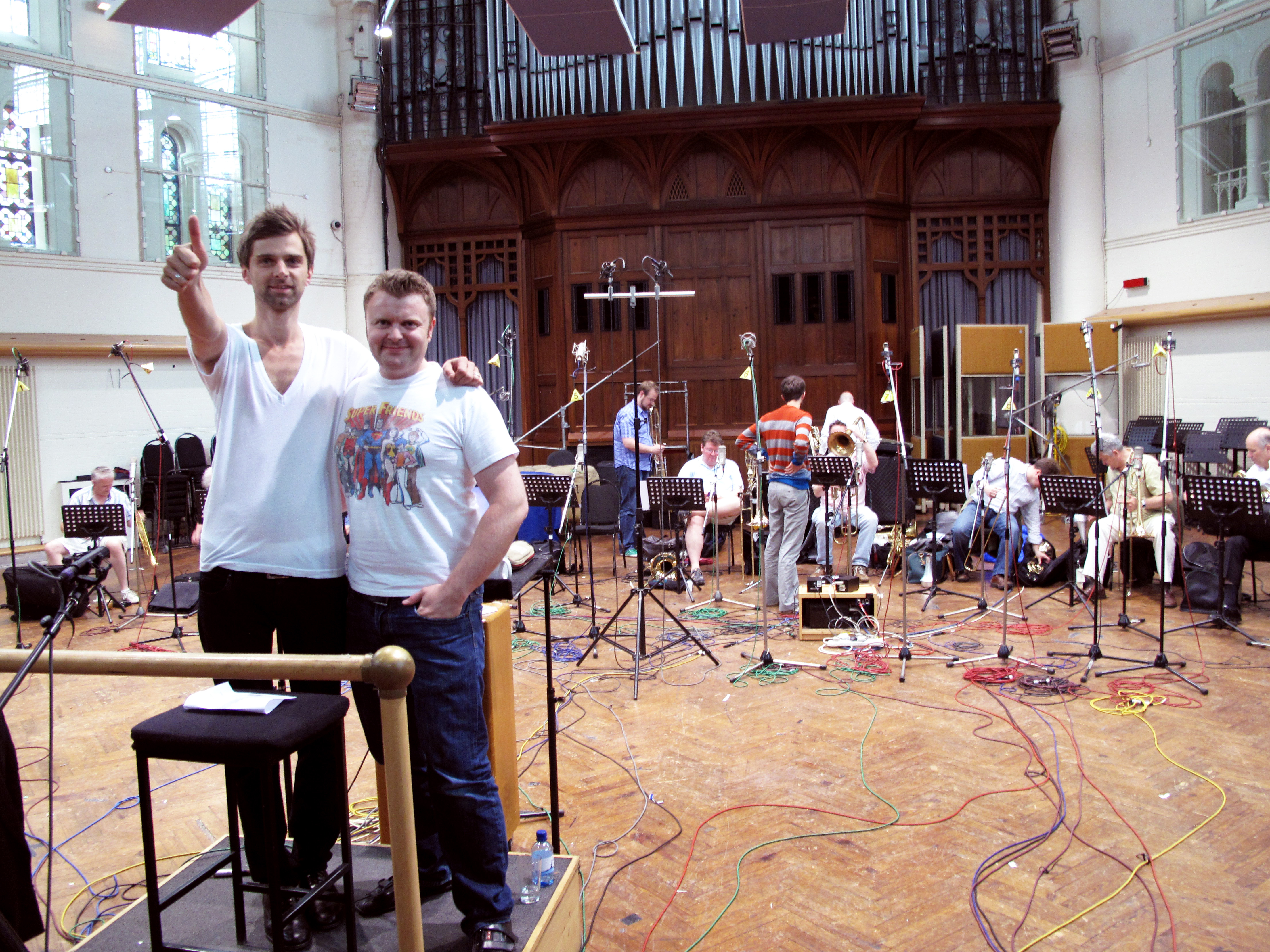 With conductor extraordinaire Ben Foster recording the score to the BBC drama 'The Fades'