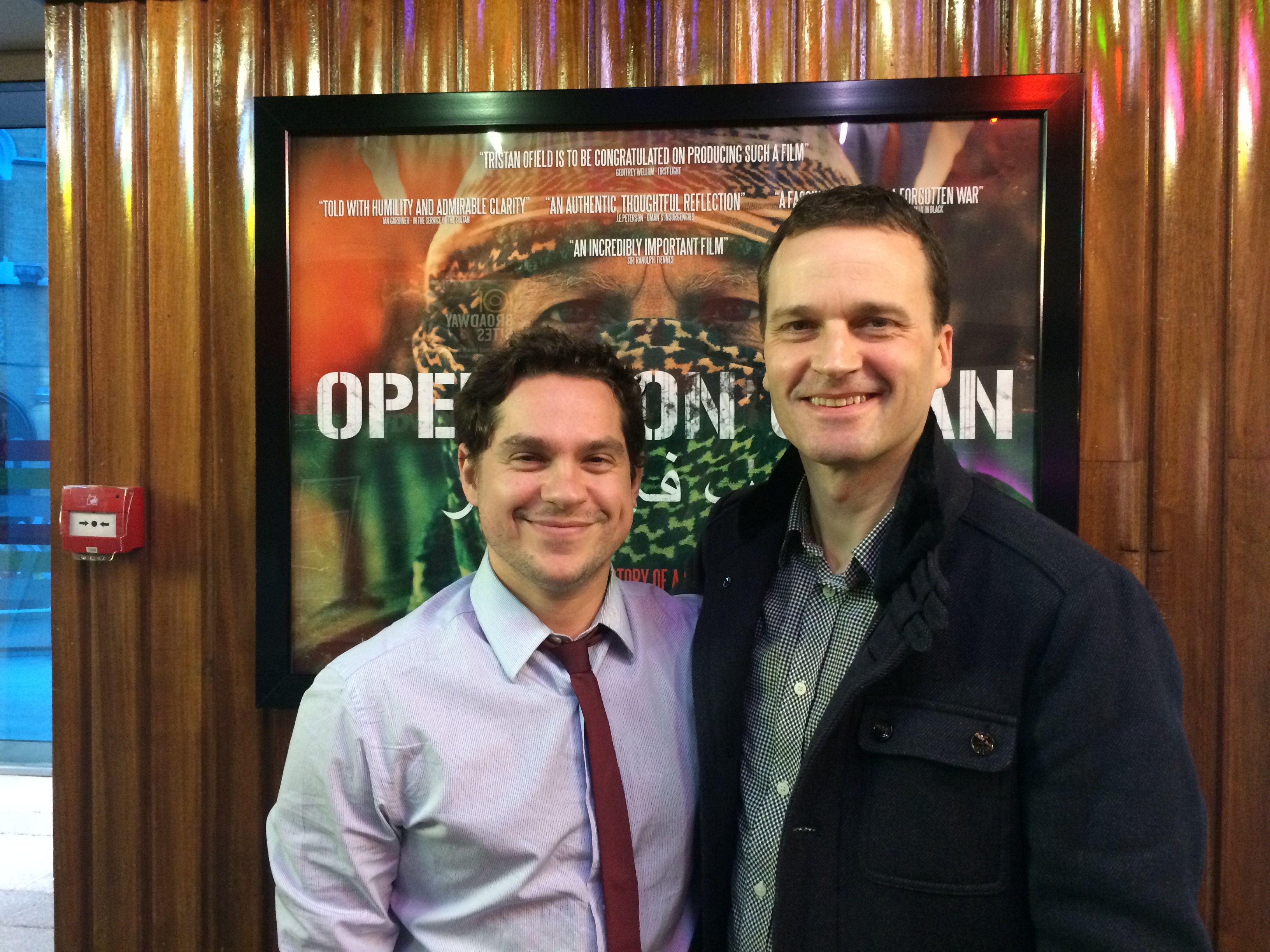 'Operation Oman' - Film Premiere; with director Tristan Ofield