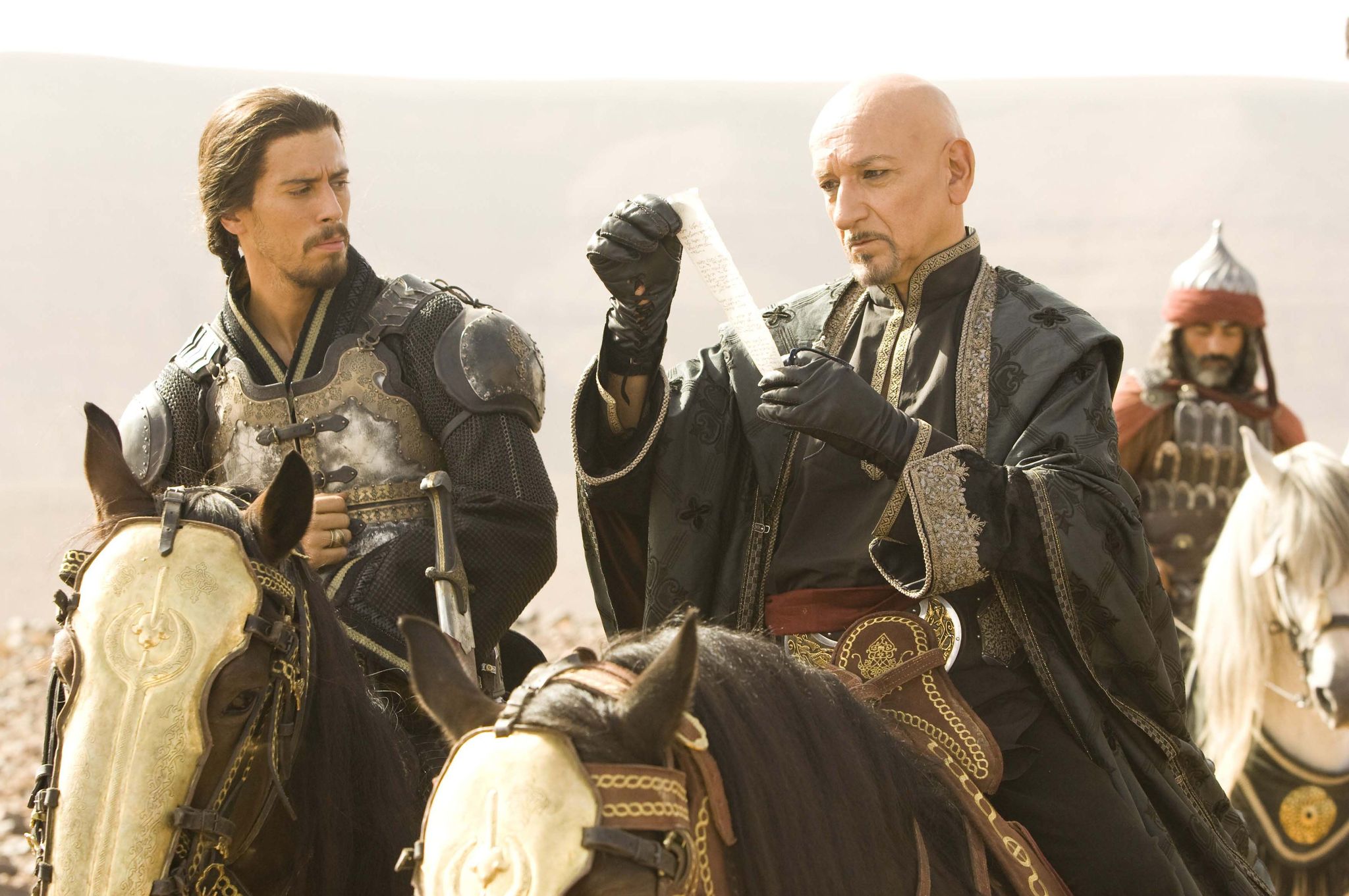 Still of Ben Kingsley and Toby Kebbell in Persijos princas: laiko smiltys (2010)