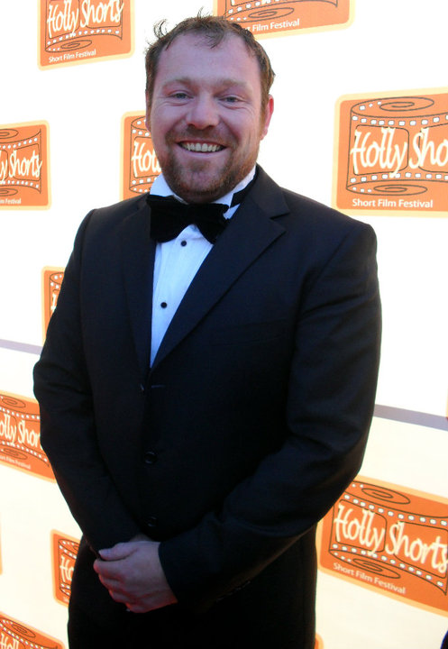 DOM KINNAIRD AT THE HOLLYSHORT AWARDS