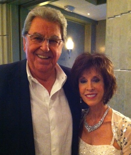 Rick with Deana Martin at her Las Vegas Show.