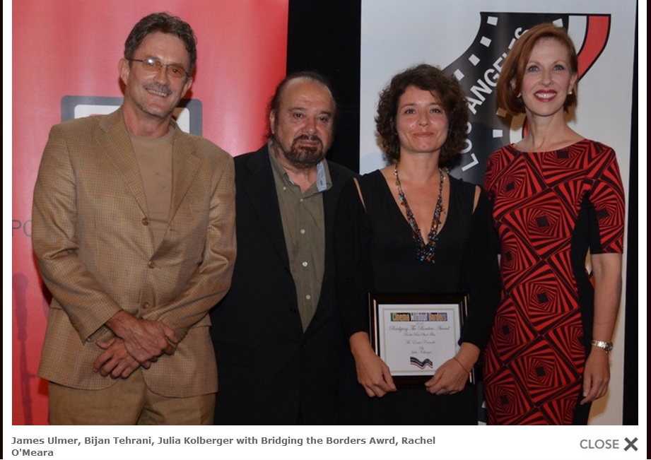 Rachel O'Meara, Juror for Bridging Borders Award, Los Angeles Polish Film Fest 2013.