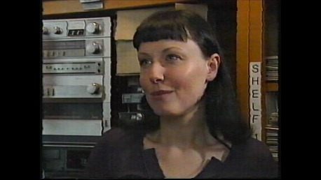 Still of Gwenfair Vaughan as series regular Leanne Prys in Pobl y Cwm/People of the Valley long-running drama series.