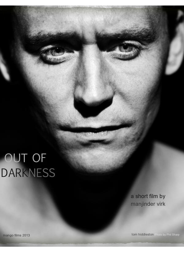 Tom Hiddleston publicity photo for short film, Out of Darkness by Manjinder Virk. 2013