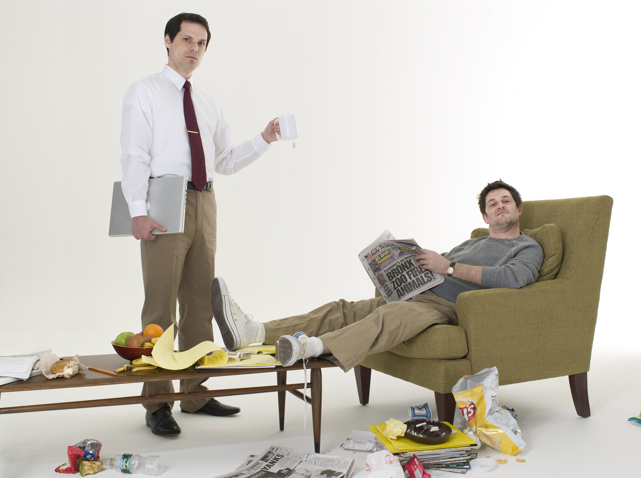 Still of Michael Ian Black and Michael Showalter in Michael & Michael Have Issues. (2009)