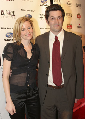 Elizabeth Banks and Michael Showalter at event of The Baxter (2005)