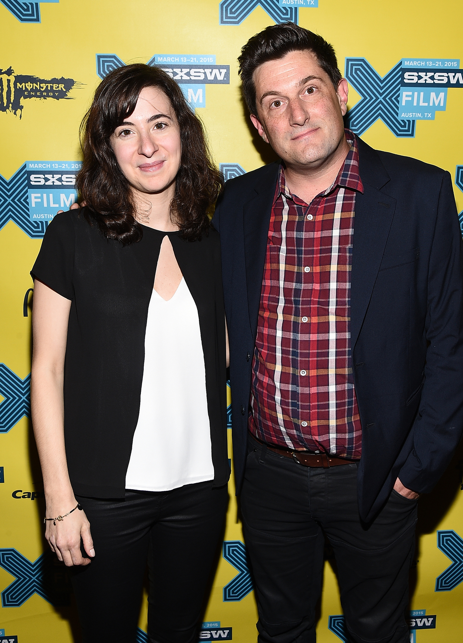 Michael Showalter and Laura Terruso at event of Hello, My Name Is Doris (2015)
