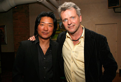 Aidan Quinn and Shi-Zheng Chen at event of Dark Matter (2007)