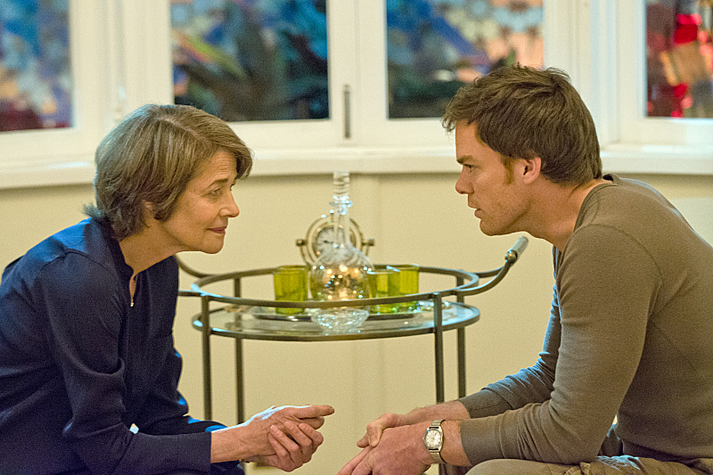 Still of Charlotte Rampling and Michael C. Hall in Deksteris (2006)