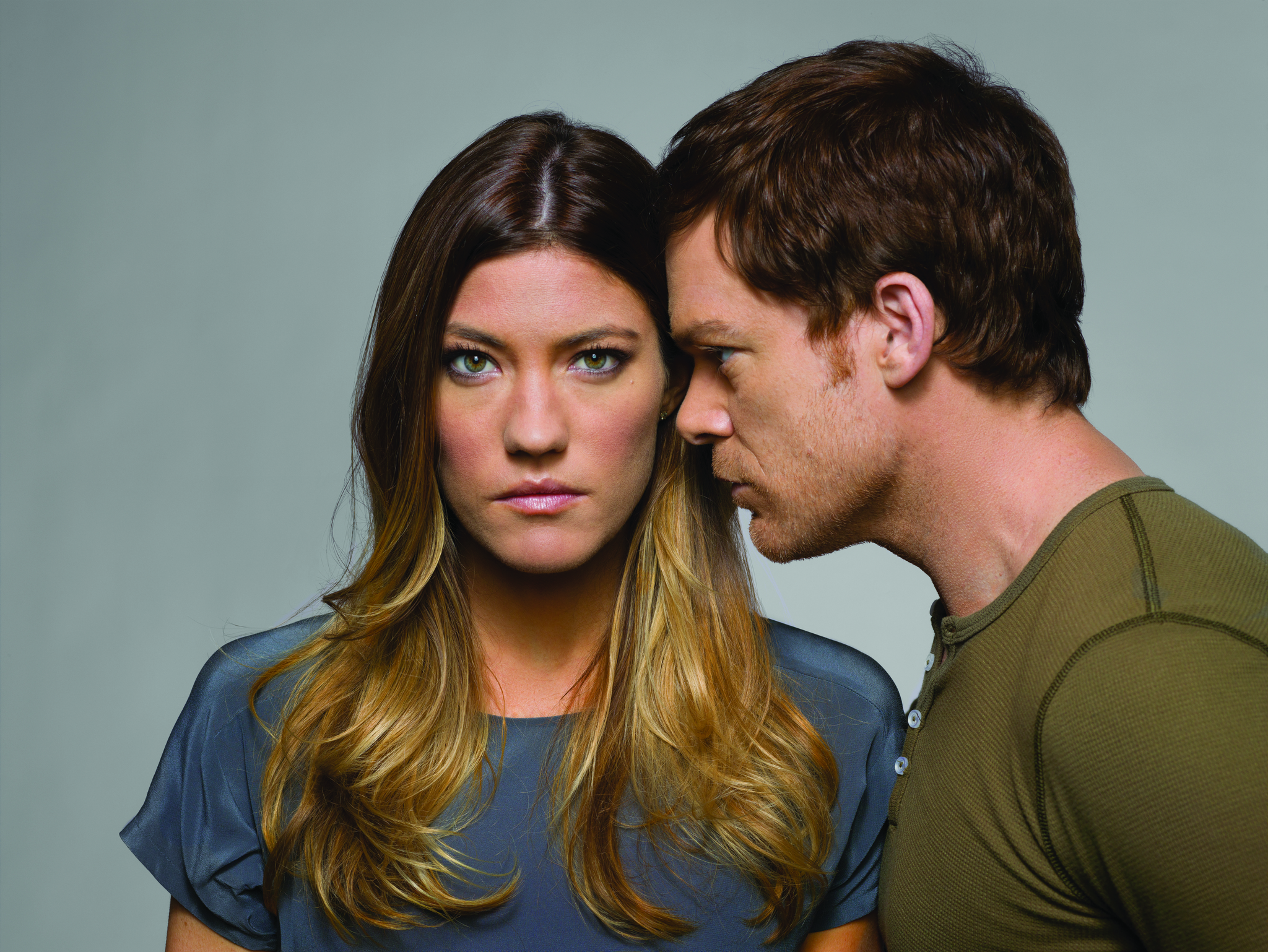 Michael C. Hall and Jennifer Carpenter in Deksteris (2006)