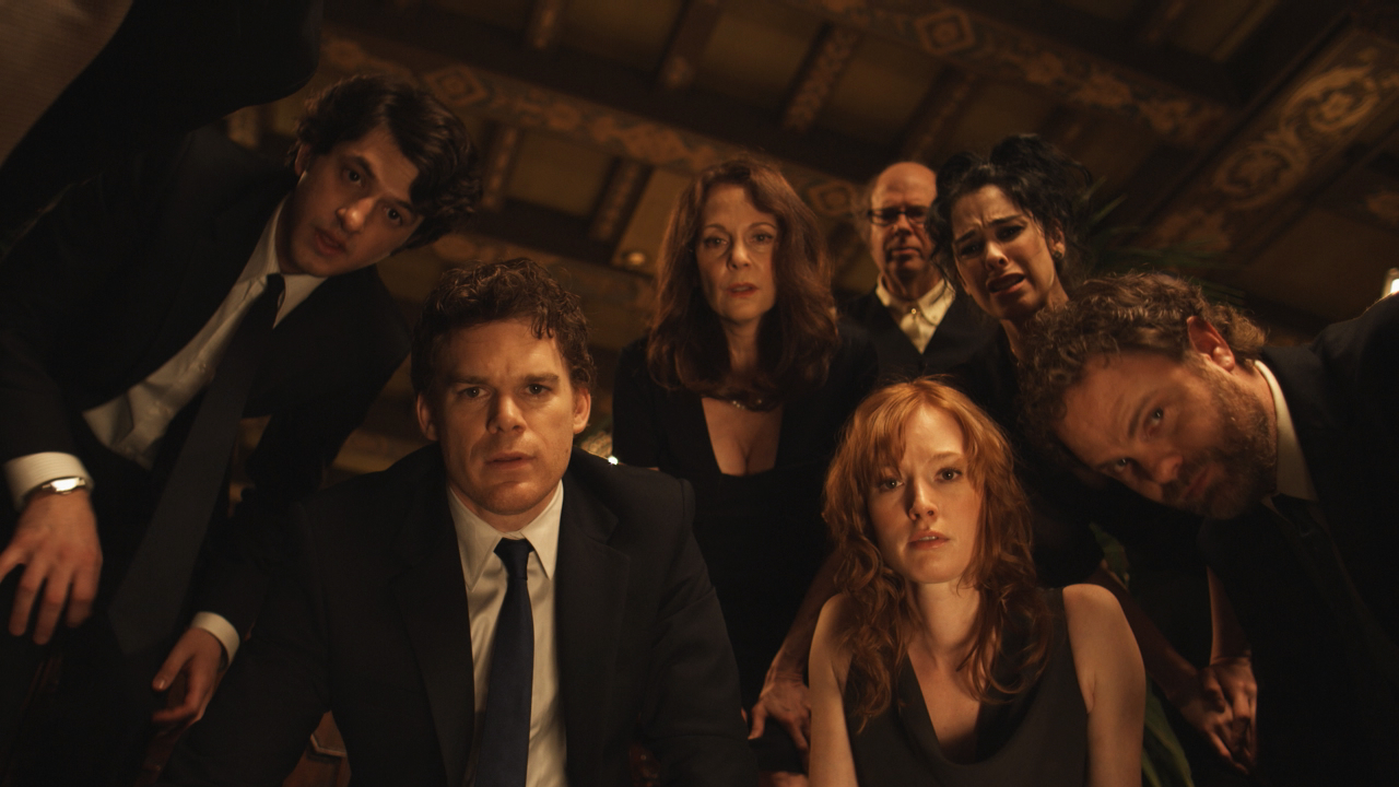 Still of Lesley Ann Warren, Judy Greer, Michael C. Hall, Ron Rifkin, Sarah Silverman, Rainn Wilson and Ben Schwartz in Peep World (2010)