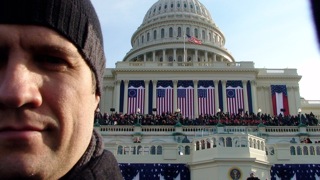 Frederic Lumiere at President Obama's Inauguration
