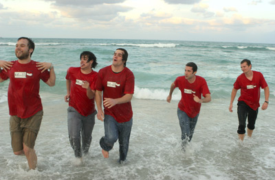 Jeremy Catalino, Eshom Nelms, Michael Patrick Burke, Ian Nelms and Peter Donovan at event of Night of the Dog (2005)