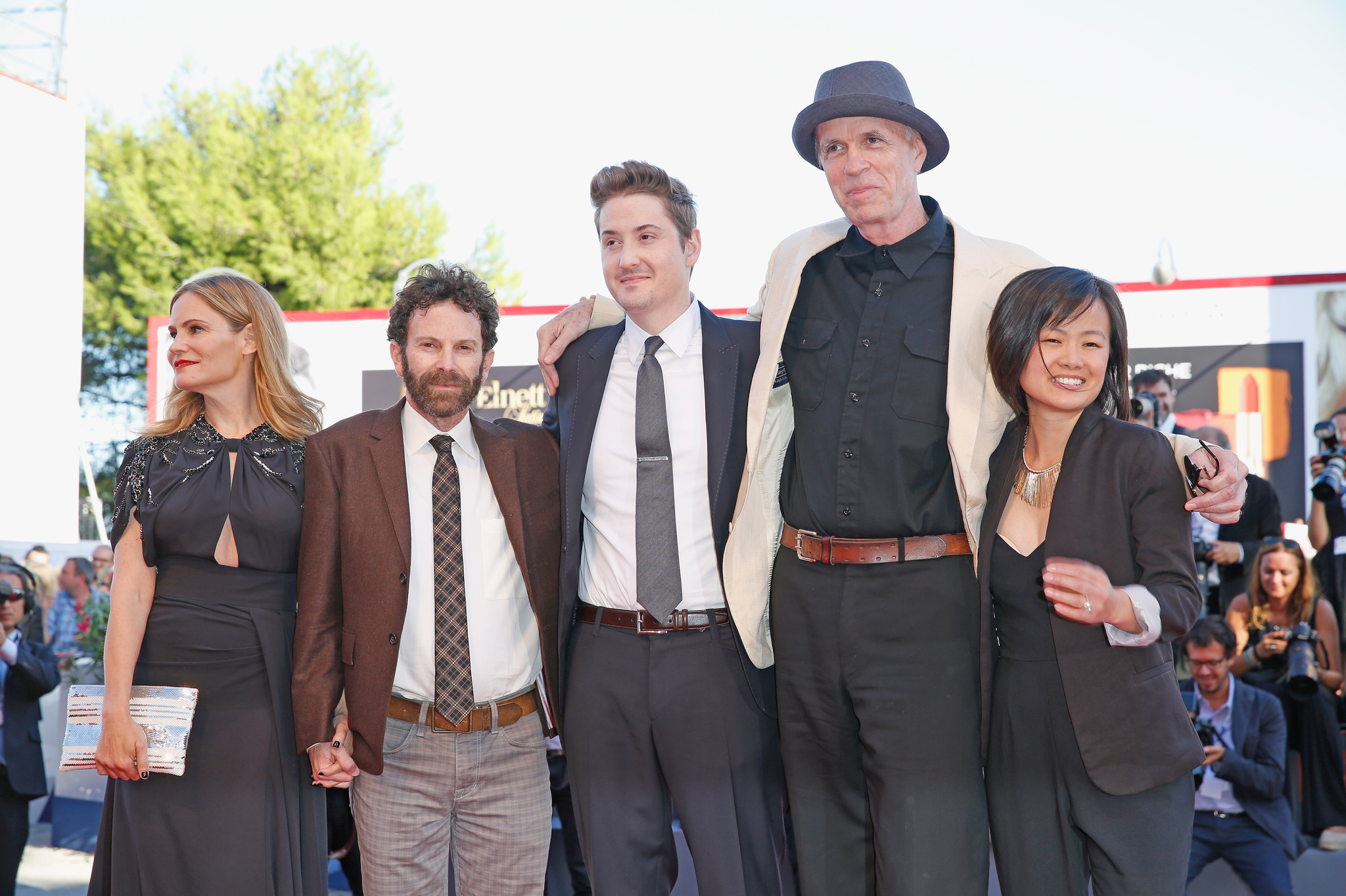 Tom Noonan, Charlie Kaufman, Rosa Tran and Duke Johnson at event of Anomalisa (2015)