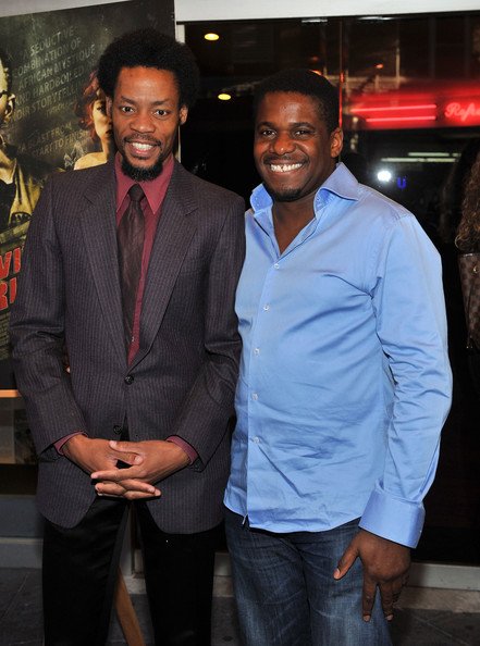 Viva Riva New York premiere. With director Djo Munga