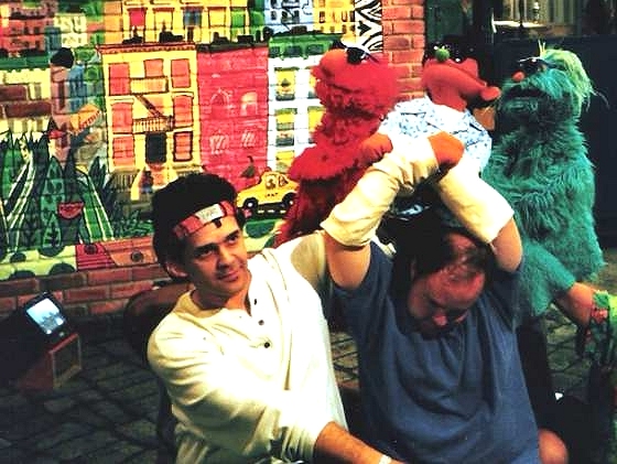 Puppeteering Muppets on Sesame Street