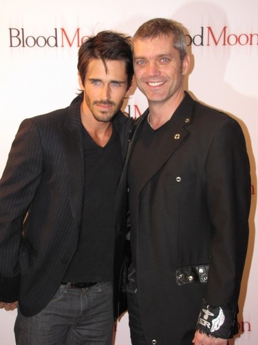 Brandon Beemer and Gil Darnell at Blood Moon Premiere