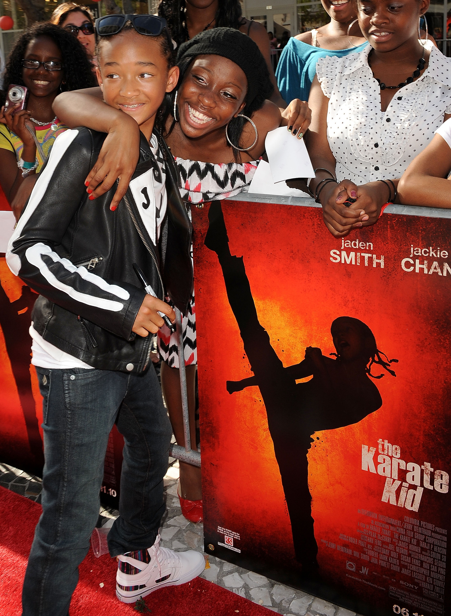 Jaden Smith at event of The Karate Kid (2010)