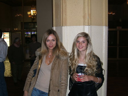 Vanessa Angel and Rachel Thorp at Premiere for , 