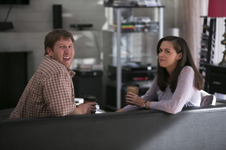 Nate Torrence and Christine Woods in Hello Ladies