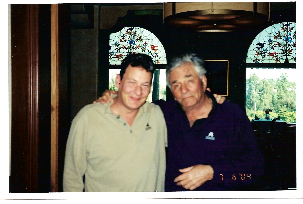 With Peter Falk circa 2004