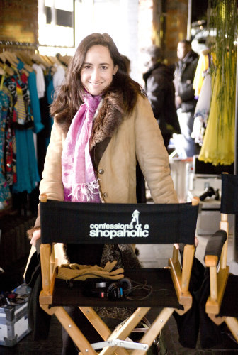 Still of Sophie Kinsella in Confessions of a Shopaholic (2009)