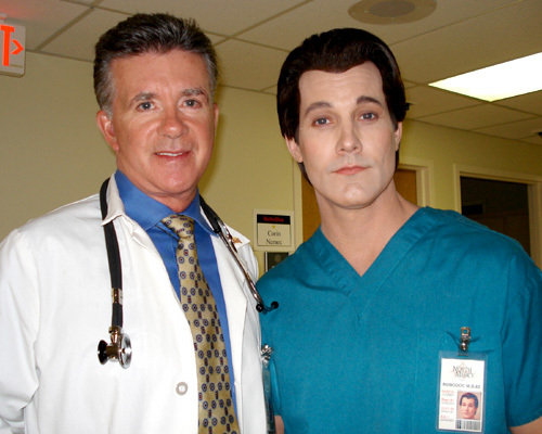 Alan Thicke and Will Haze in RoboDoc