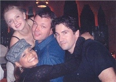 (L-R) The cast of 'Cheer Up' Kelli Garner, Terry Parks, James Vincent, and Christina Milan.