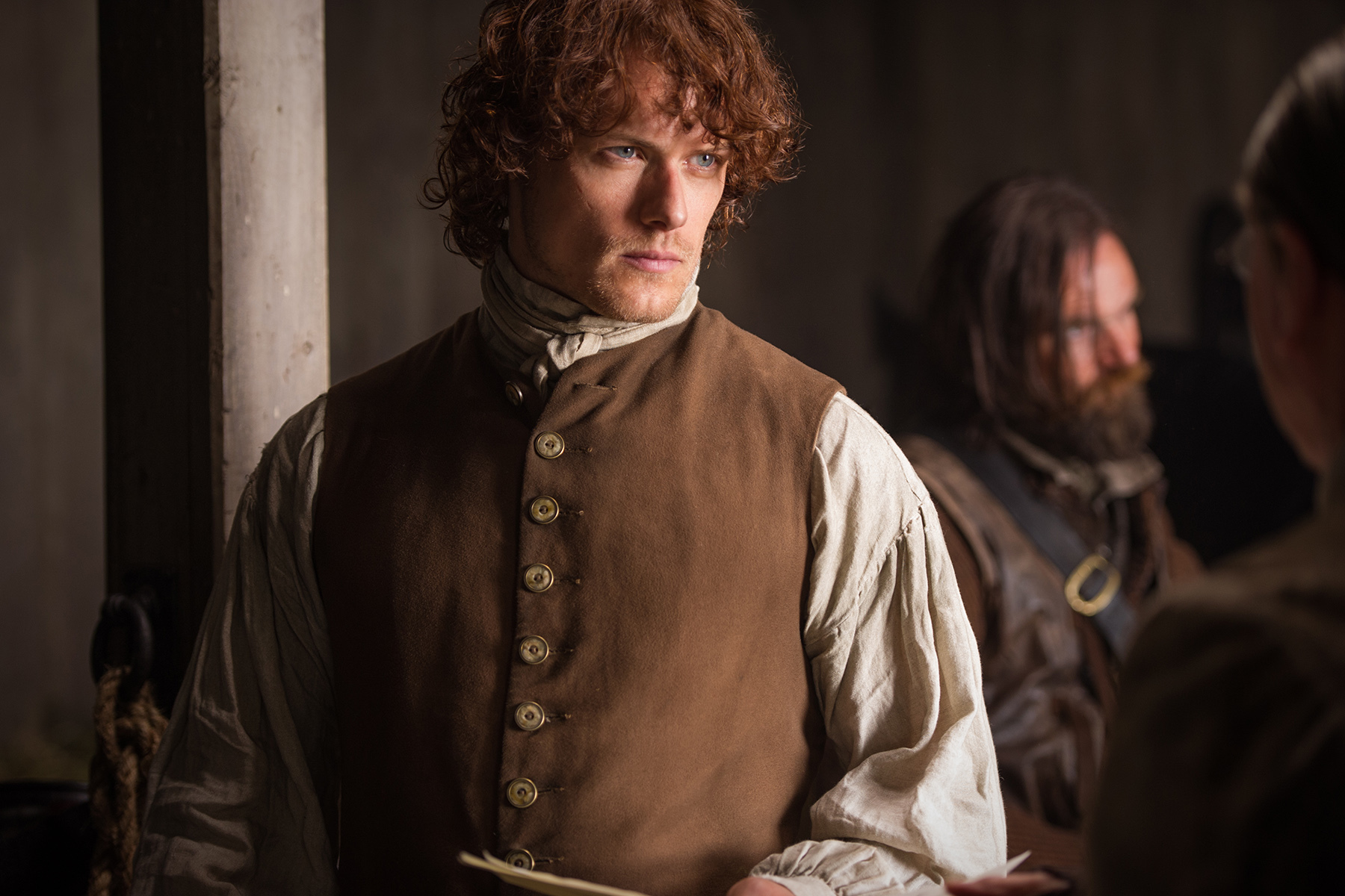 Still of Sam Heughan in Outlander (2014)