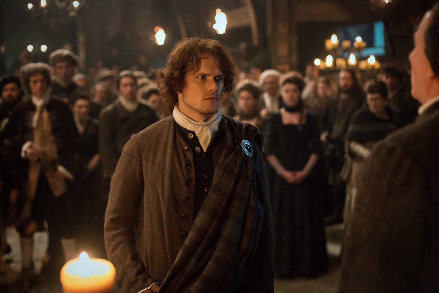 Still of Sam Heughan in Outlander (2014)