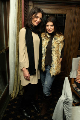 Fergie and Katie Holmes