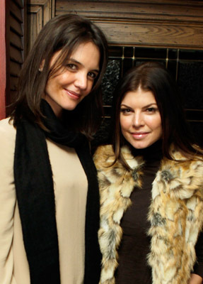 Fergie and Katie Holmes