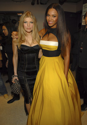 Fergie and Beyoncé Knowles