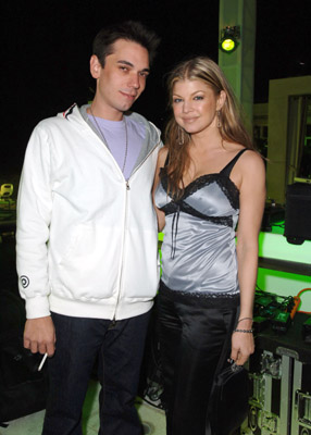 Fergie and Adam Goldstein