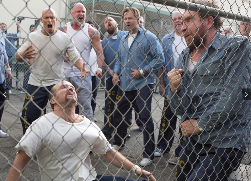 Still of Joseph Gatt, Brionne Davis & Eddie Marsan in Ray Donovan and Ding