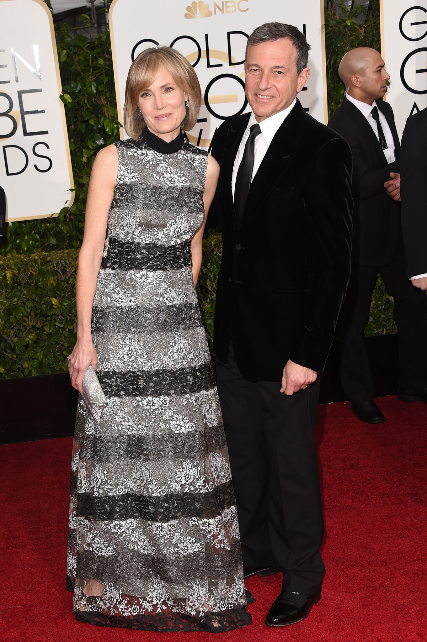 Willow Bay and Robert A. Iger at event of The 72nd Annual Golden Globe Awards (2015)