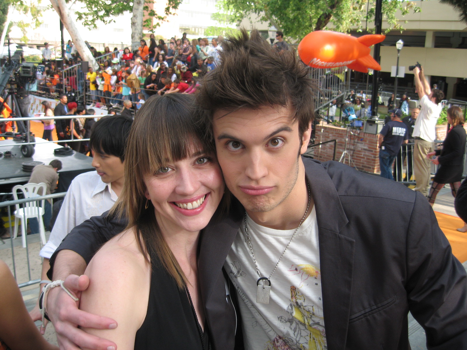 Kids Choice Awards Orange Carpet with Mark Keller and Heather Keller