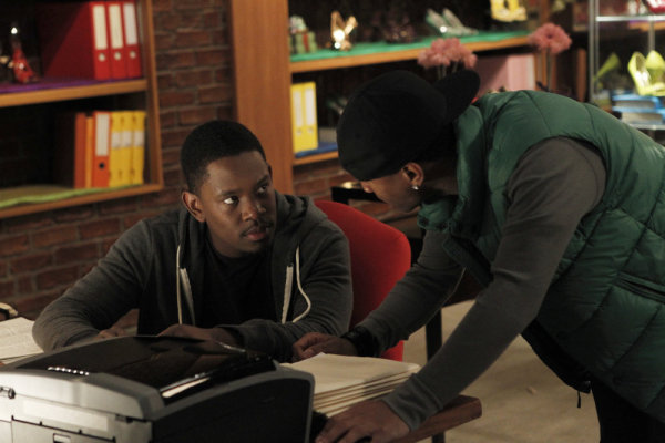 Still of Aml Ameen and Johnny Ray Gill in Harry's Law (2011)