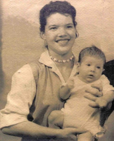 Carlo with Mom (Martha) in 1960.
