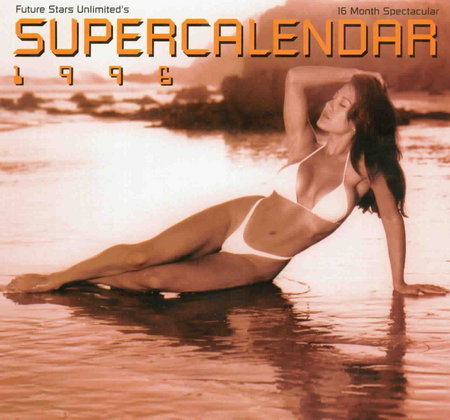 This is the original Supercalendar, created by Carlo and company, photographed by Dean McKeever. Cover model; Brooke.
