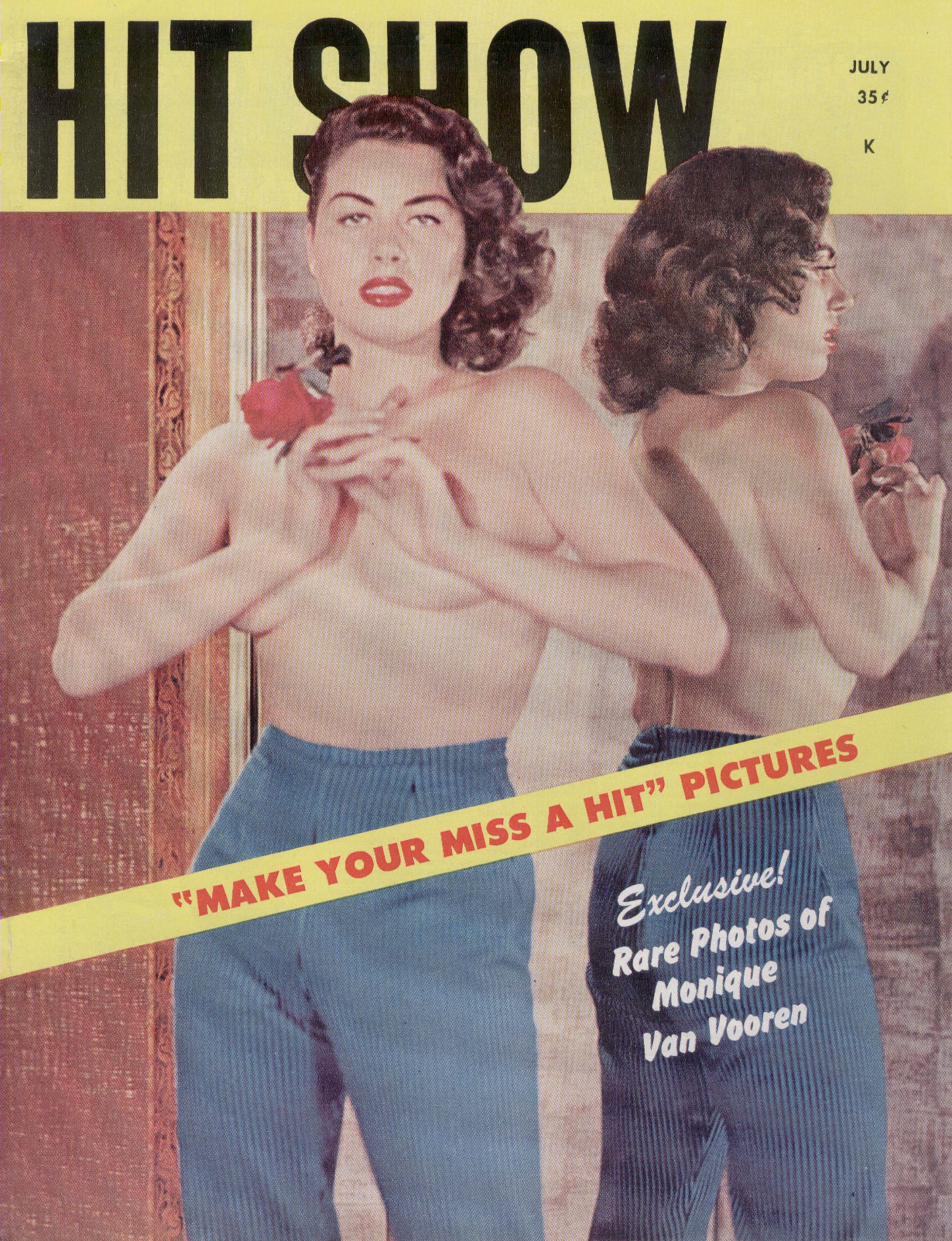 JEANNE CARMEN on cover of HIT SHOW magazine